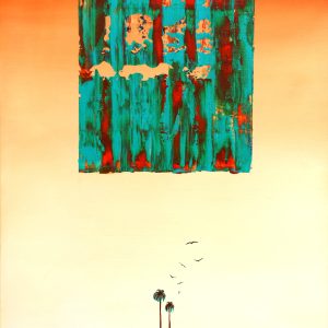 Serie Entre Silencios2, 4, mixta sobre lienzo. 65X50cm