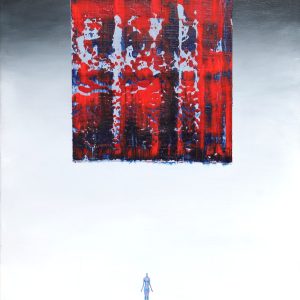 Serie Entre Silencios2, 9 mixta sobre lienzo. 65X50cm